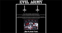 Desktop Screenshot of evilarmy.hellsheadbangers.com