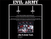 Tablet Screenshot of evilarmy.hellsheadbangers.com